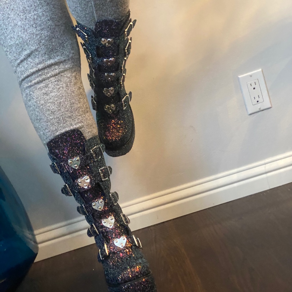 Sparkly Platforms